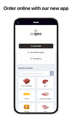 One World Foods Screenshot 0