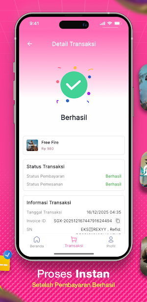 SaldoGame – Top Up Game Murah Screenshot 3