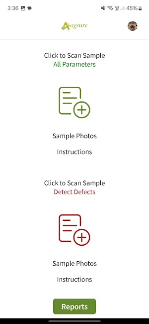 AgSure Coffee Analyser Screenshot 0