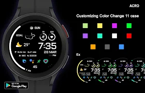 ACRO Hive one watchface Screenshot 3