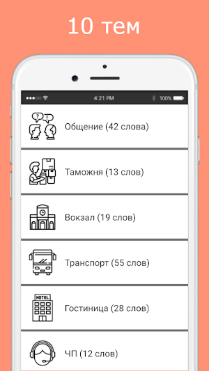 Русско-итальянский разговорник Screenshot 0