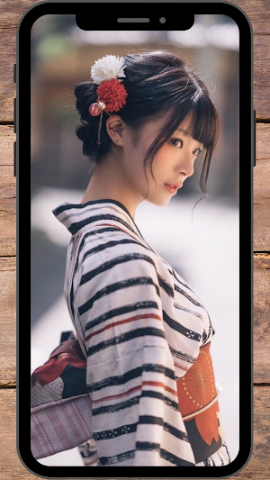 Japanese Girl Wallpaper Screenshot 2