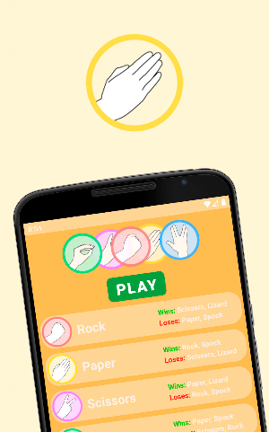 Rock Paper Scissor Lizard Spok Screenshot 1