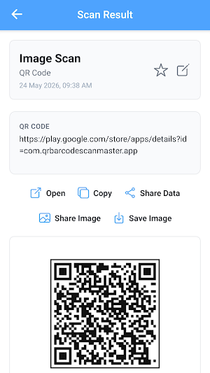 QR Barcode ScanMaster - Reader Screenshot 1