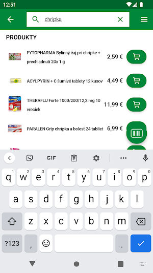 MojaLekáreň.sk Screenshot 2