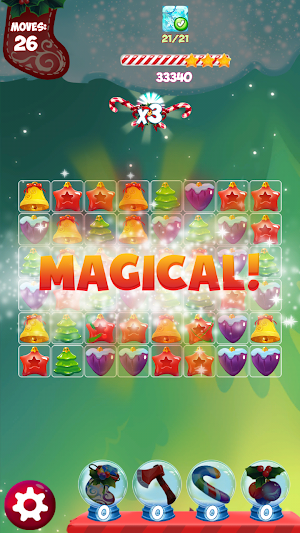 Christmas Games - Match 3 Puzzle Game for Xmas Screenshot 2