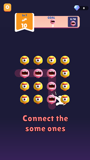 Lil' Monsters: Line Link Screenshot 1