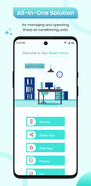 Smart AC Remote for Sharp Screenshot 1
