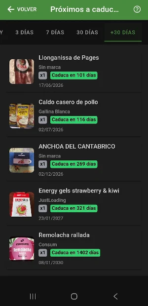 Mi Alacena Screenshot 2