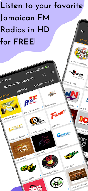Jamaica FM Radios HD Screenshot 0