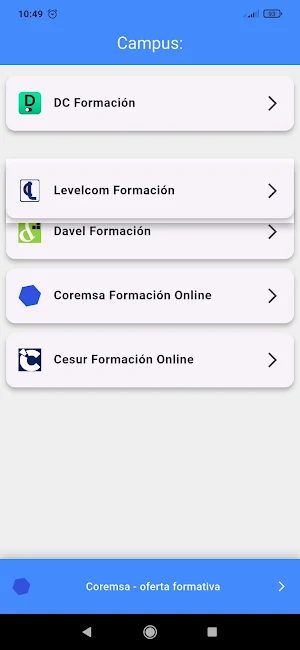 Coremsa Formación Screenshot 1