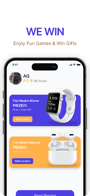 WeWin Rewards Screenshot 1