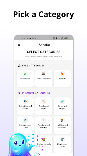Party Word Game – SneaKo Screenshot 1