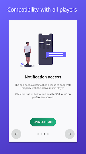 Volumee - skip tracks Screenshot 2