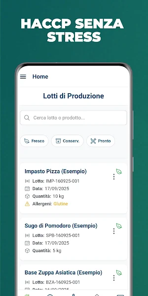 Veridia: HACCP, AI & Sensori Screenshot 0