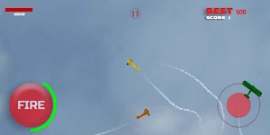 Yellow Airplane: Air Combat Screenshot 0