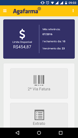 Meu Cartão Agacred Screenshot 3