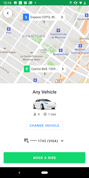 Teo: Grab a taxi in MTL Screenshot 2