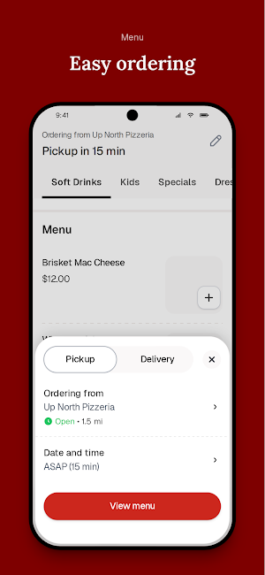 Up North Pizzeria Screenshot 2