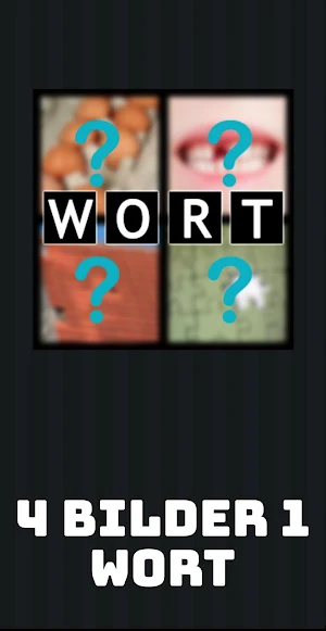 4 Bilder 1 Wort Deutsch - Neue Screenshot 0