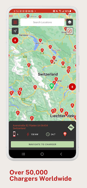 Superchargers for Tesla Screenshot 3