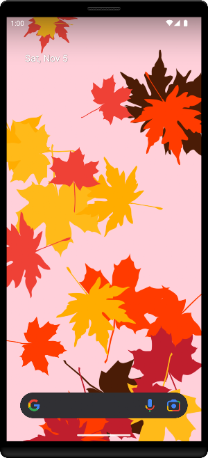 Autumn Leaves Live Wallpaper Screenshot 2