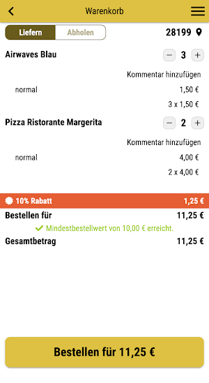 Spätkauf Neustadt Delivery Screenshot 1