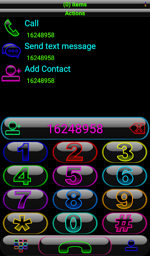 Theme Glow Colors Rocketdial Screenshot 3