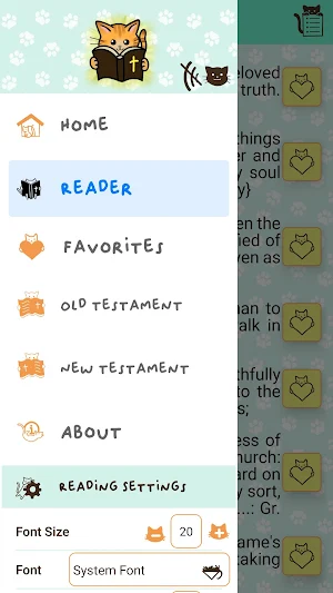 Holy Bible with Cats Screenshot 3