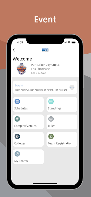 Rockford Raptors Tournaments Screenshot 1