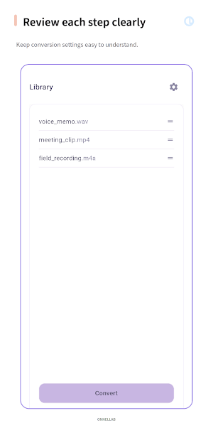 Quivra – MP3 Media Converter Screenshot 1