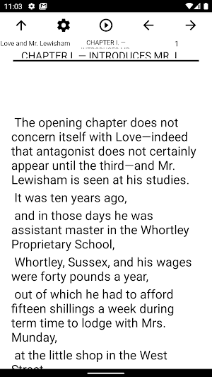 Book, Love and Mr. Lewisham Screenshot 1