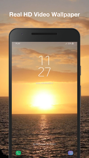 Beautiful Sunset Live Wallpaper Screenshot 3