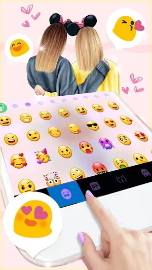 Best Friends 2 Keyboard Background Screenshot 3