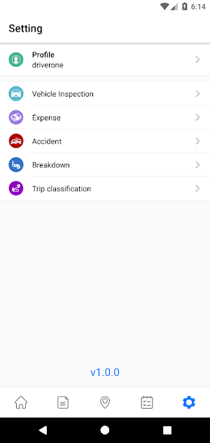 Sahaj VTS Driver Screenshot 1