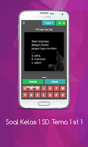 Soal Kelas 1 SD Tema 1 st 1 Screenshot 2