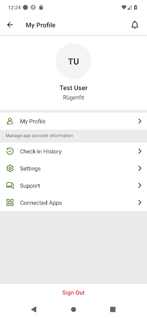 Rügenfit Screenshot 1