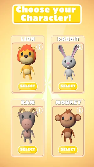 Animal Parkour Race Screenshot 2