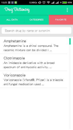 Medical Drug Dictionary Screenshot 3