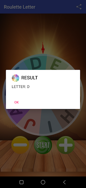 Roulette Letter Screenshot 2