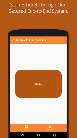 Lumbini E-ticket Scanner Screenshot 2
