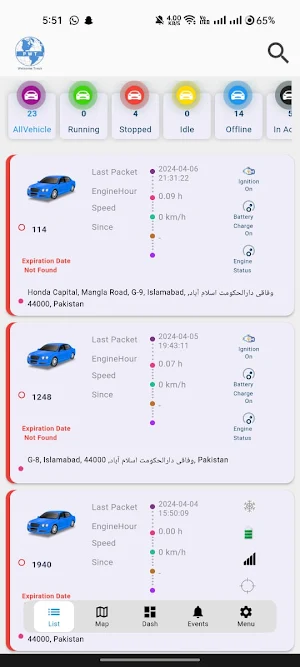 Pak Welcome Track Screenshot 0