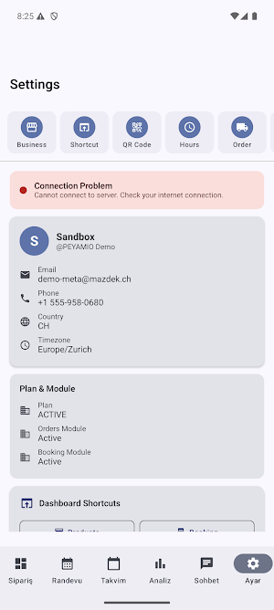 PEYAMIO Business Screenshot 1