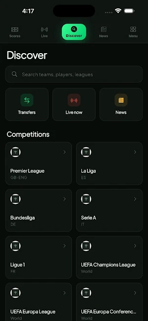 DRM Sports Live Screenshot 1