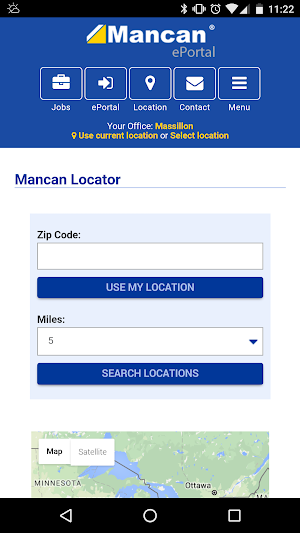 Mancan ePortal Screenshot 3