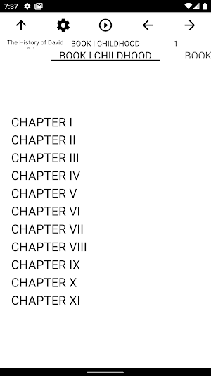 Book, The History of David Grieve Screenshot 1
