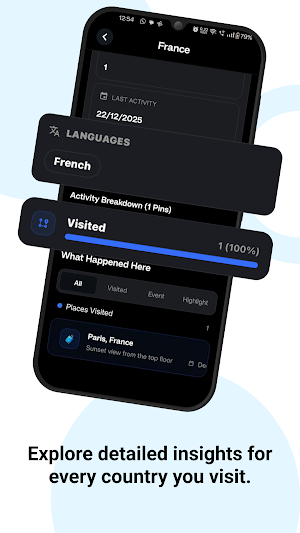 GeoPin: Travel Tracker Map Screenshot 3