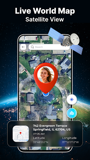 Live Earth Map: 3D View Screenshot 0