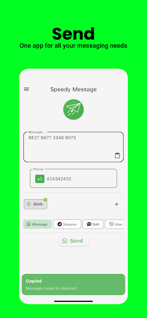 Speedy Send Screenshot 1