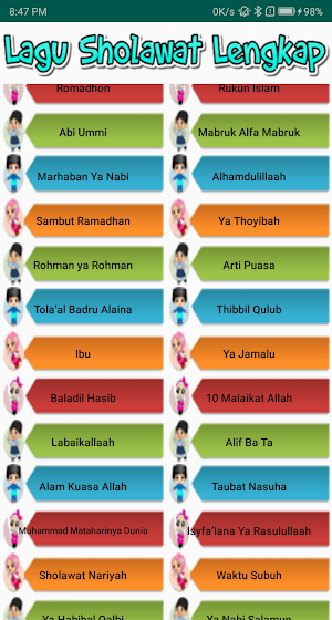 Sholawat Song Offline Screenshot 0